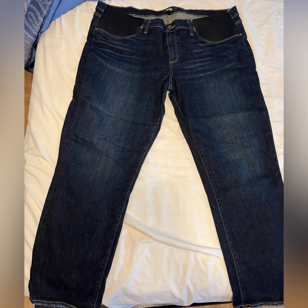Paige Maternity straight leg jeans